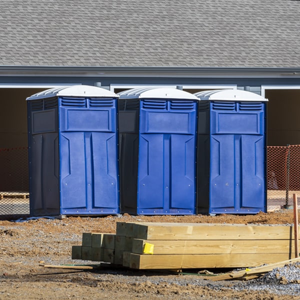 are there any restrictions on what items can be disposed of in the porta potties in Forward PA